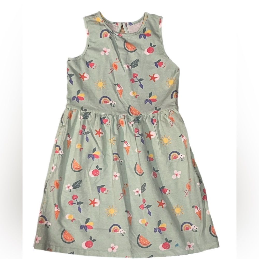 RUMI + Ryder Colorful Dress with Fun Patterns Sz 6-7